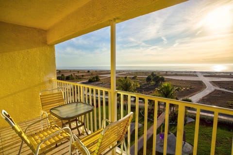 Fantastic Beach Views from Your Private Balcony on Treasure Island