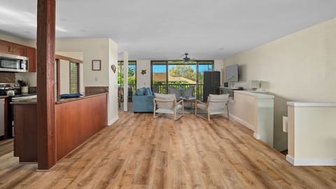 Nihi Kai Villas at Poipu #500 - Living Room & Lanai - Parrish Kauai