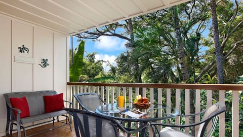Waikomo Stream Villas #520 - Garden Lanai View - Parrish Kauai