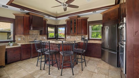 Kauai Dream at Poipu Beach Estates - Spacious Entertaining Kitchen & Breakfast Bar - Parrish Kauai