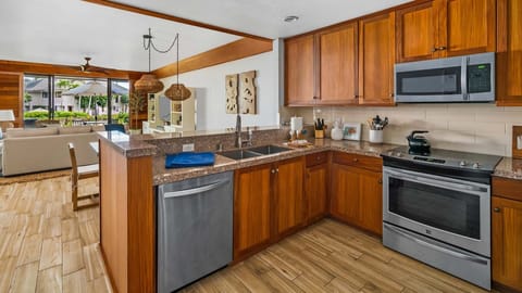Poipu Kapili Resort #15 - Kitchen & Living Great Room - Parrish Kauai.jpg