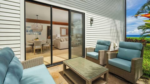 Poipu Kapili Resort #57 - Ocean View Side Seating Lanai - Parrish Kauai