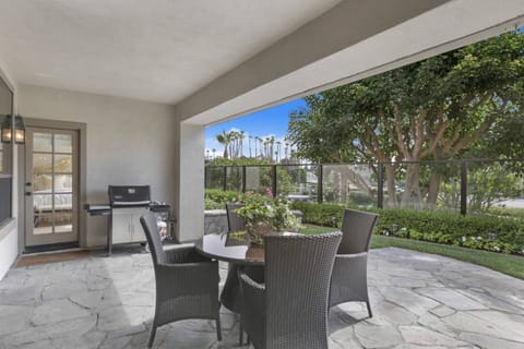 Enjoy the cool ocean breeze from the comfort of the private covered patio area equipped with a gas BBQ grill.