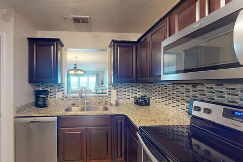 Easy cleanup with a dishwasher. Start the day with a drip style coffee maker.