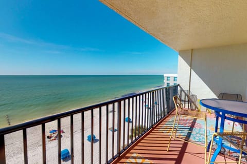 Spacious and Private Beachfront Balcony