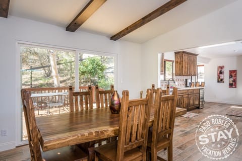 Dining area is conveniently off the kitchen with an open floorpl