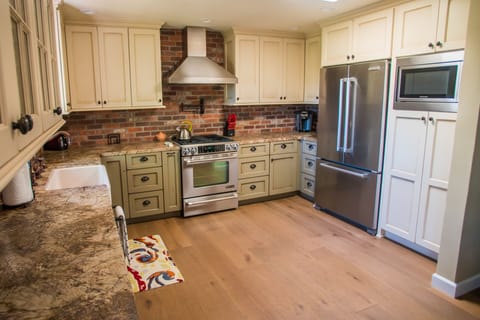 Clean and Quality Surfaces in the updated kitchen