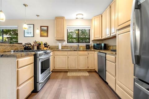 Kitchen has everything needed to make great meals