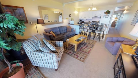 Living Area with Gas Fireplace - Living Area with Gas Fireplace