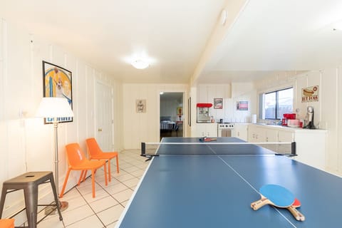 Ping pong for a little exercise and fun