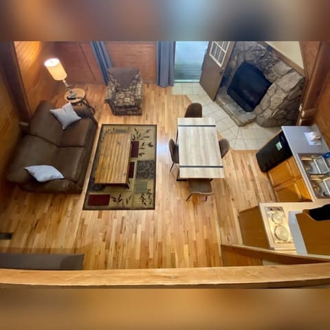 A-Frame #12 interior loft