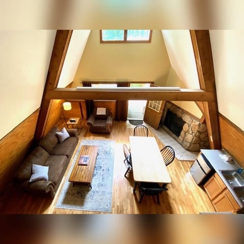 A-Frame #06 Interior Loft