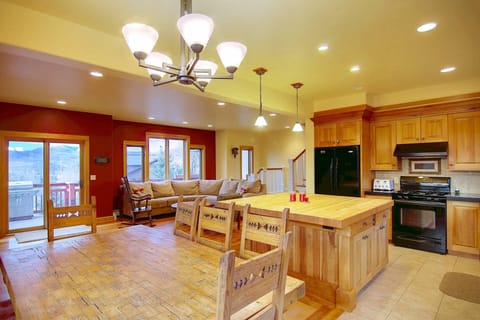 Everyone Can Be Together Whether they Are Cooking, Eating or Lounging on the Main Level