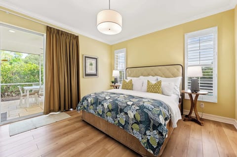 Spacious Master Bedroom with King Bed; Access to Pool Area; Natural Light! 