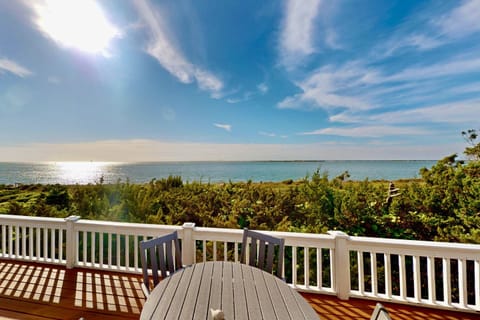 You'll enjoy a stunning view from the top deck