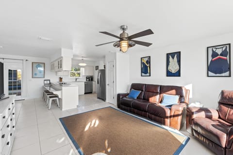 Living Room + Kitchen