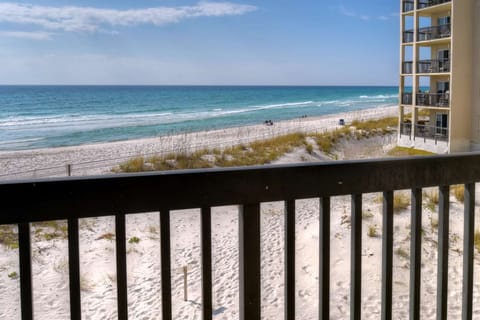 Beautiful Views of the Emerald Green Waters and Sugar Sand Beaches of the Gulf of Mexico from your own Private Balcony!