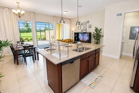 Kitchen/Dining/Living Room