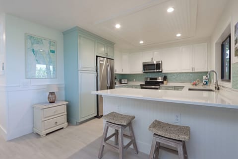 Kitchen with breakfast bar