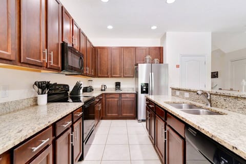Fully Stocked Kitchen with all of the essentials for your stay!