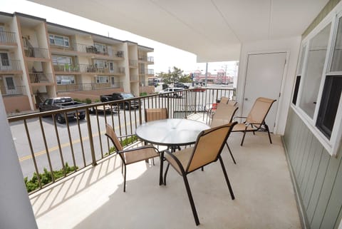 Front Porch with Ocean Block View