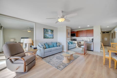 Living Area and Full Kitchen