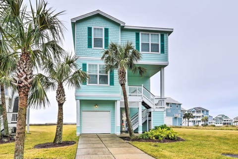Galveston Vacation Rental | 4BR | 4BA | 3 Stories | Stairs Required