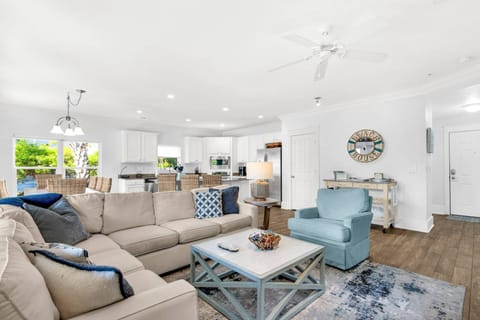 Open concept living area with ample space for you and your family