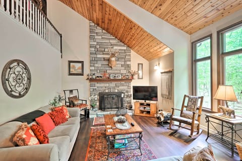 Hazelton Vacation Rental | 3BR | 2BA | 1,800 Sq Ft | Stairs to Access