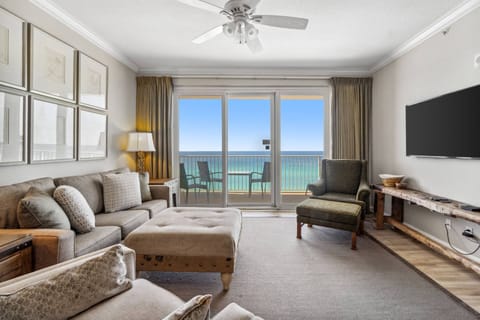 Open layout with beach views