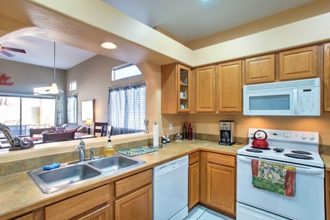 Chat with your fellow travelers while cooking dinner in the kitchen.