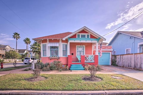 Galveston Vacation Rental | 2BR | 1.5BA | 1,150 Sq Ft | Stairs Required