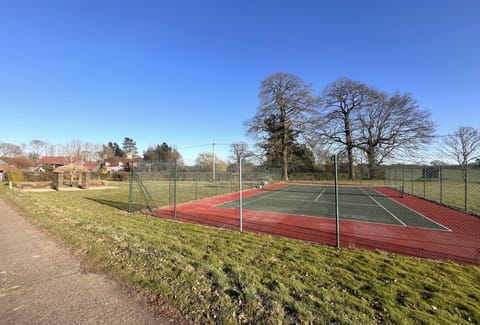 communal tennis court
