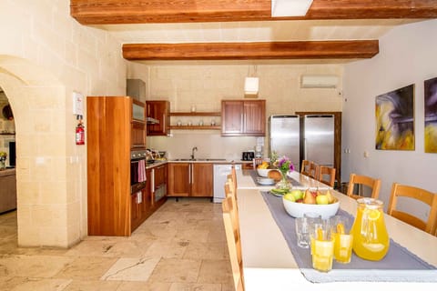 Kitchen area of Dream by Hamlet holiday villa in Gozo