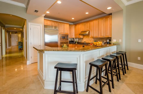 Kitchen with Bar Seating