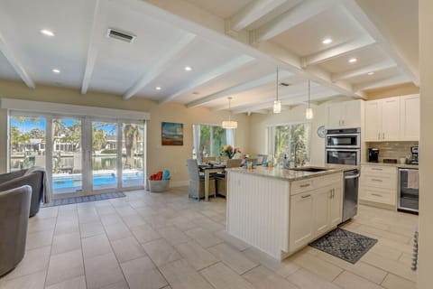 Kitchen/view of pool