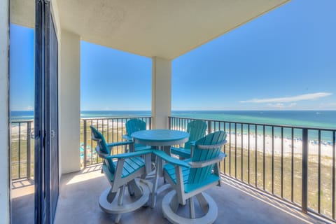 Private Balcony overlooking the gulf