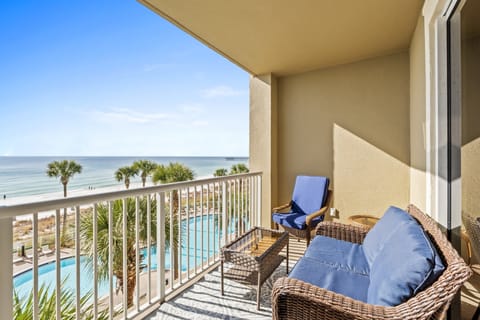 Gulf View Furnished Balcony