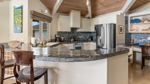 Hale Nani at Koloa Landing - Kitchen & Breakfast Bar - Parrish Kauai