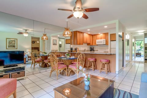 Plenty of indoor dining space to enjoy meals