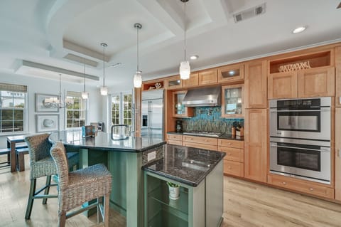 All Inn - Seagrove Beach - Second Floor - Kitchen Bar Area