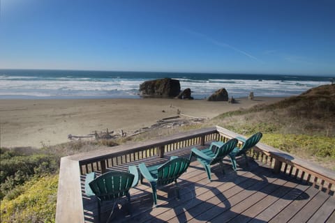 View from deck
