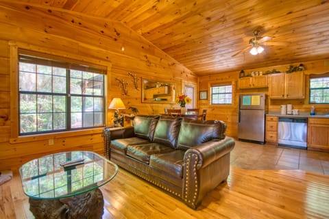 Retreat from the world in cozy comfort.