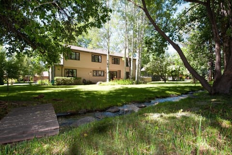 Irrigation creek (seasonal) running adjacent to the home