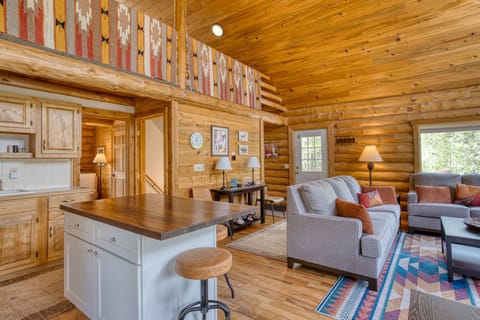 Entry, Kitchen Island, Loft