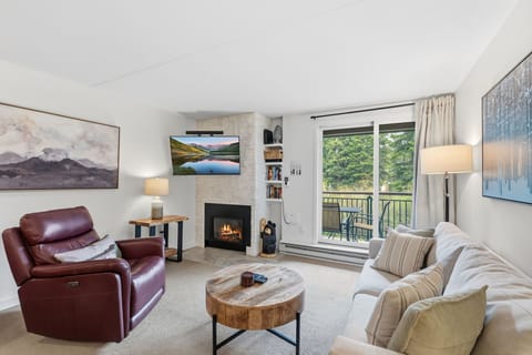 Living Room with Fireplace