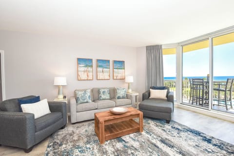 Silver Shells St. Croix 505 - Living Area and Private Balcony