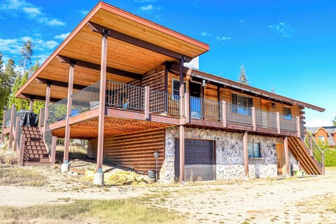 Front of Cabin Exterior
