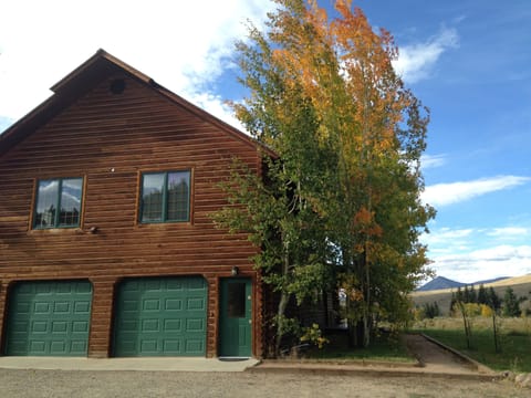 Unit sits above garage
