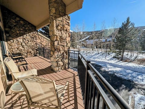 Private balcony #winter